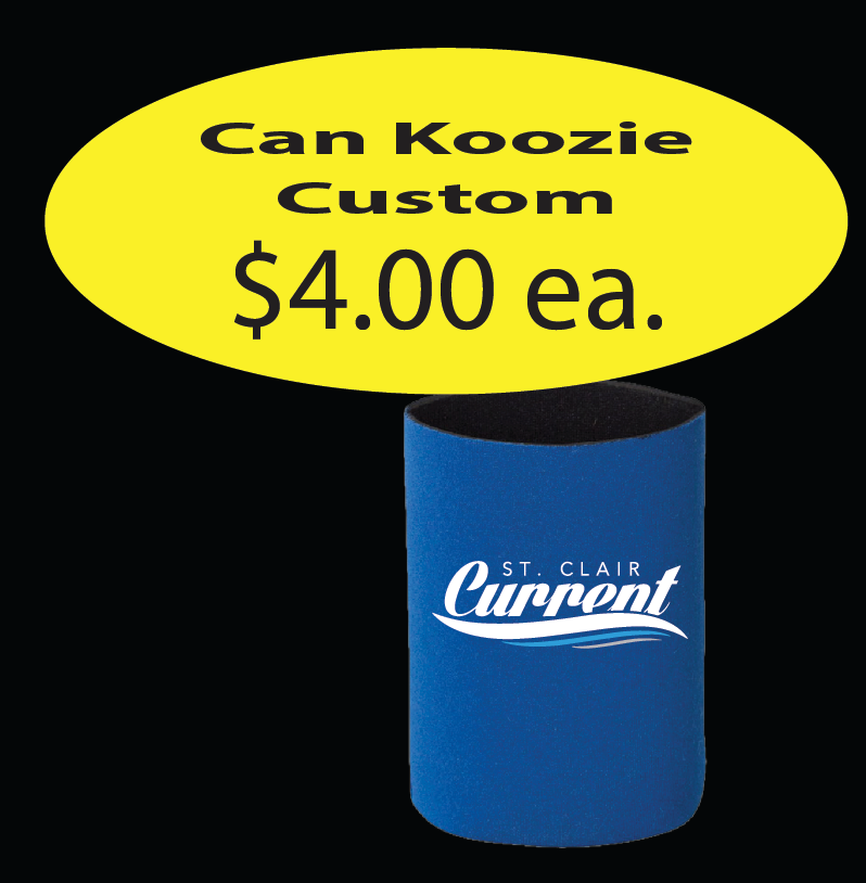 St. Clair Current Neoprene Koozie