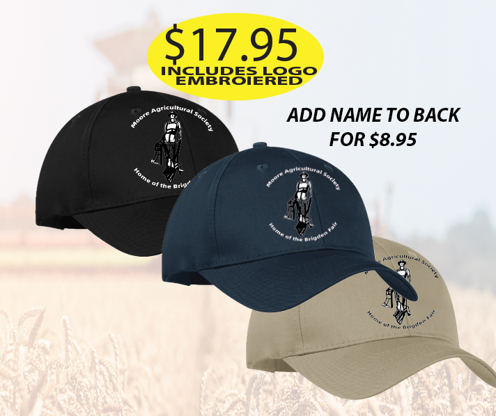 Moore Agricultural HATS Embroidered