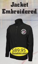 Load image into Gallery viewer, Hawks Soft Shell Jacket with logo embroidered
